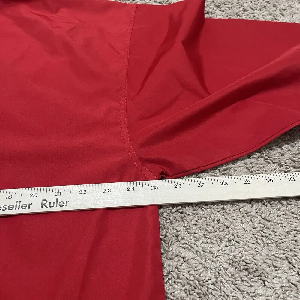 Pacific University Boxers Mens Jacket XL Red Anorak Windbreaker Oregon Champion